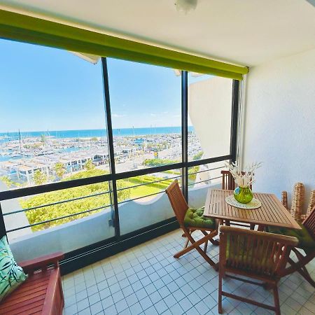 Studio Chic & Cosy Vue Mer, Clim, Parking La Grande-Motte Esterno foto