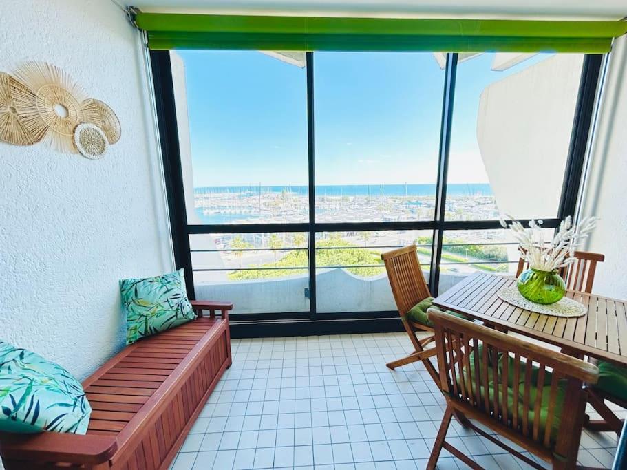 Studio Chic & Cosy Vue Mer, Clim, Parking La Grande-Motte Esterno foto