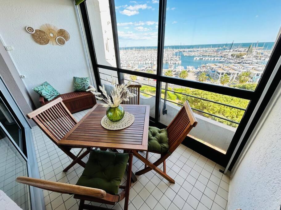 Studio Chic & Cosy Vue Mer, Clim, Parking La Grande-Motte Esterno foto