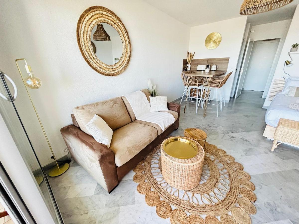 Studio Chic & Cosy Vue Mer, Clim, Parking La Grande-Motte Esterno foto